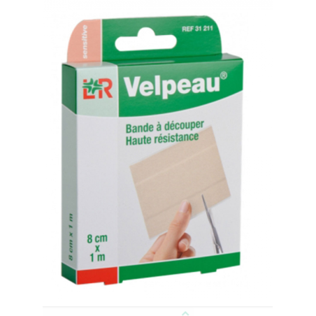 VELPEAU PSTS BANDE A DECOUPER  HAUTE RESISTANCE 1MX8CM