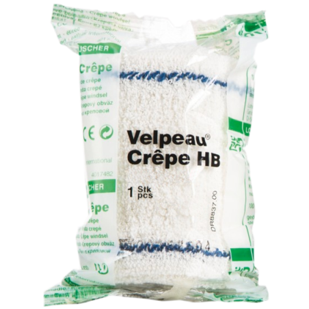 Velpeau Bde Crepe blanchie 4X10 CM BTE 1